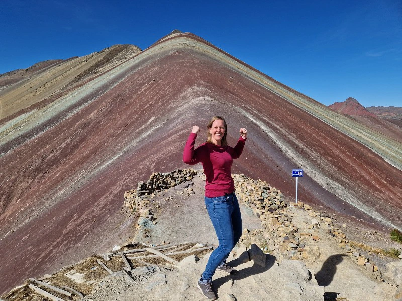 Peru rainbow Mountain