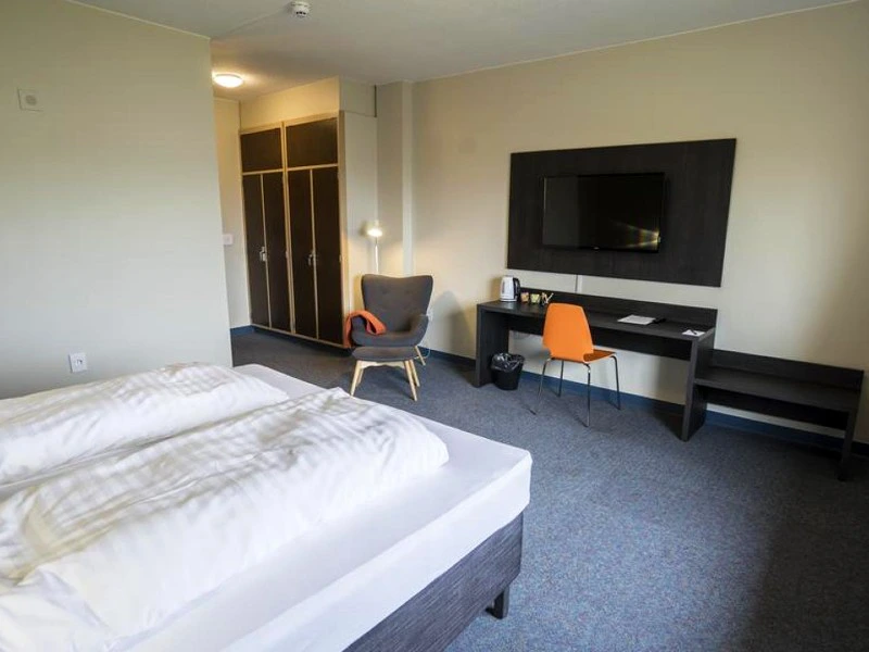 Ruime slaapkamer Blue Lagoon