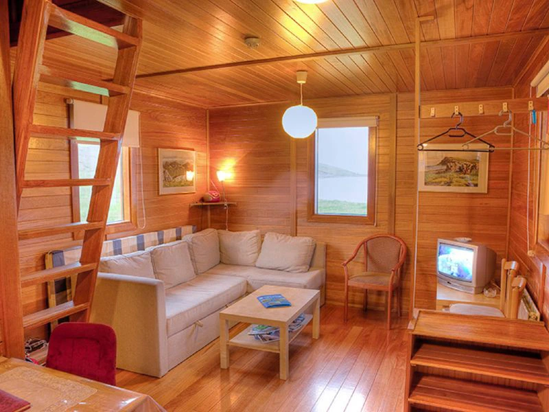 Woonkamer in je cottage oost-Fjorden