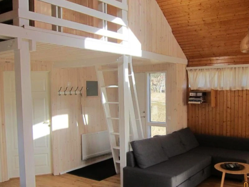Woonkamer guesthouse Skaftafell