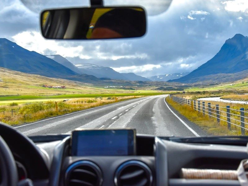 ijsland auto