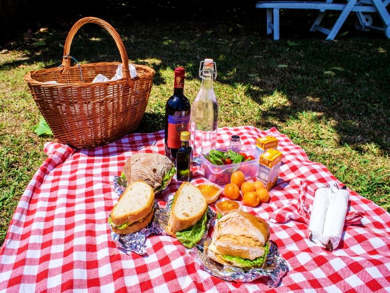 Picknicken bij Ljubljana