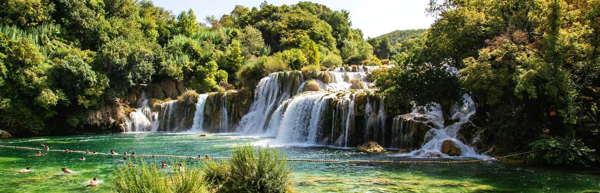 Krka watervallen