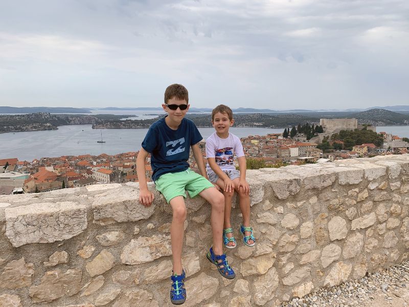 Het fort van Sibenik