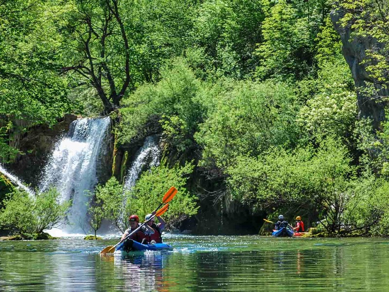 Plitvice-meren-mreznica-rivier-kajaktocht