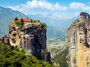 Meteora in Griekenland rots kloosters
