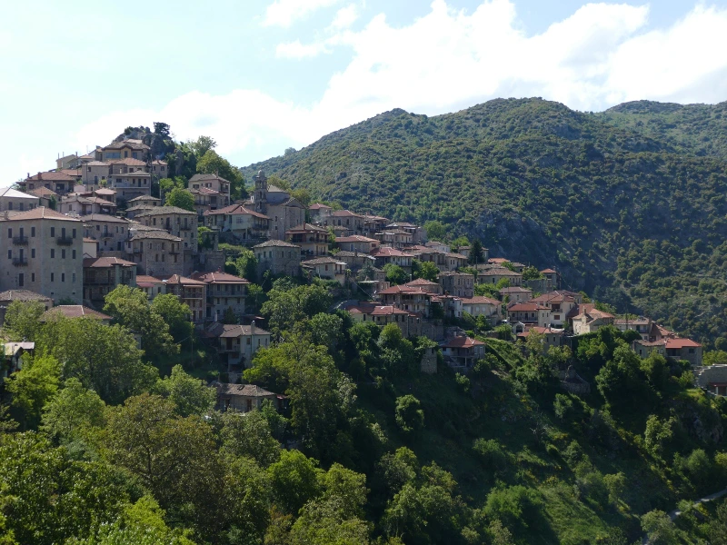 Griekenland - Dimitsana bergdorp