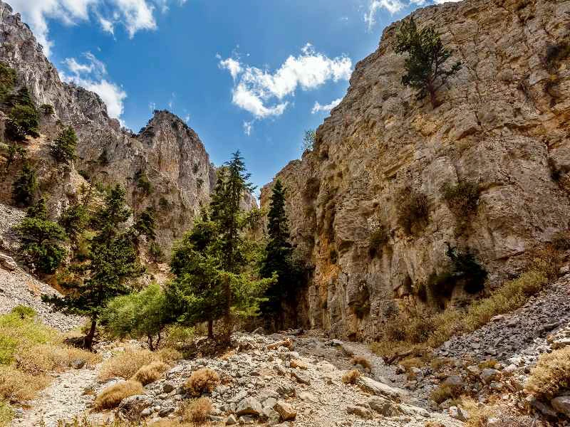 Griekenland Imbros kloof op Kreta