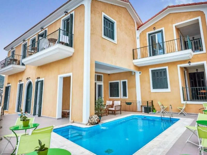 Amorgos hotel zwembad