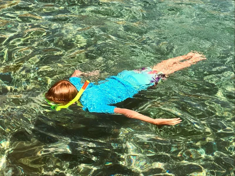 Snorkelen bij Tolo Griekenland