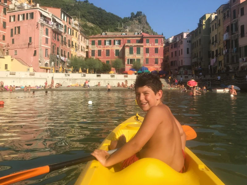 Kajakken Cinque Terre