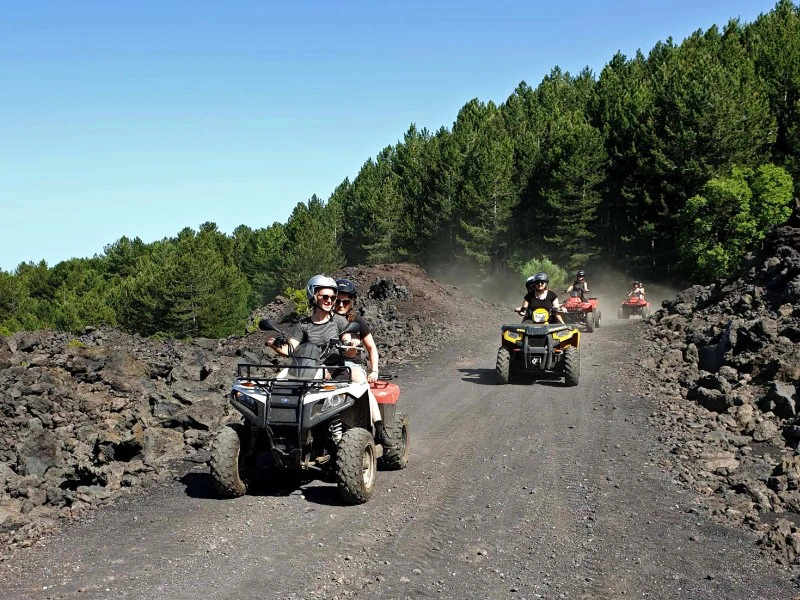 quad rijden etna