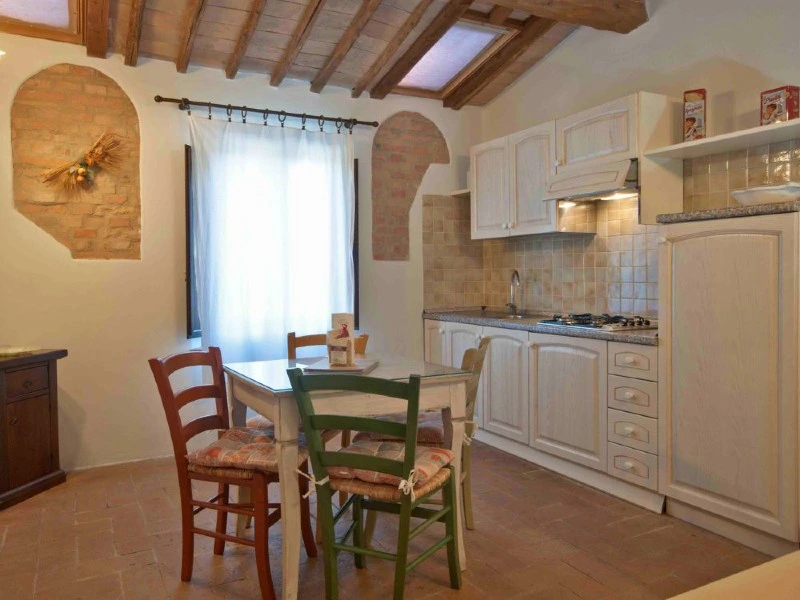 Keuken appartement Val d'Orcia