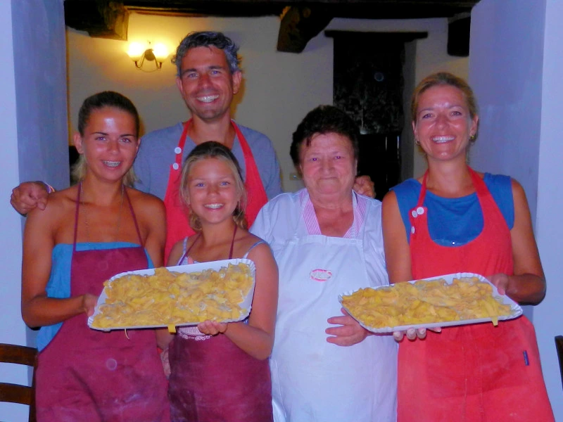 pasta maken in Umbrie