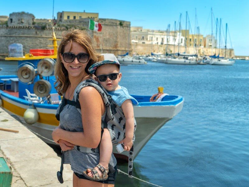 aan de kust bij salento