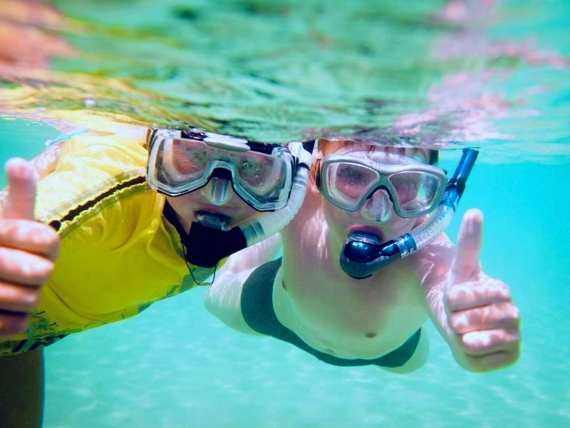 Snorkelen in sardinie