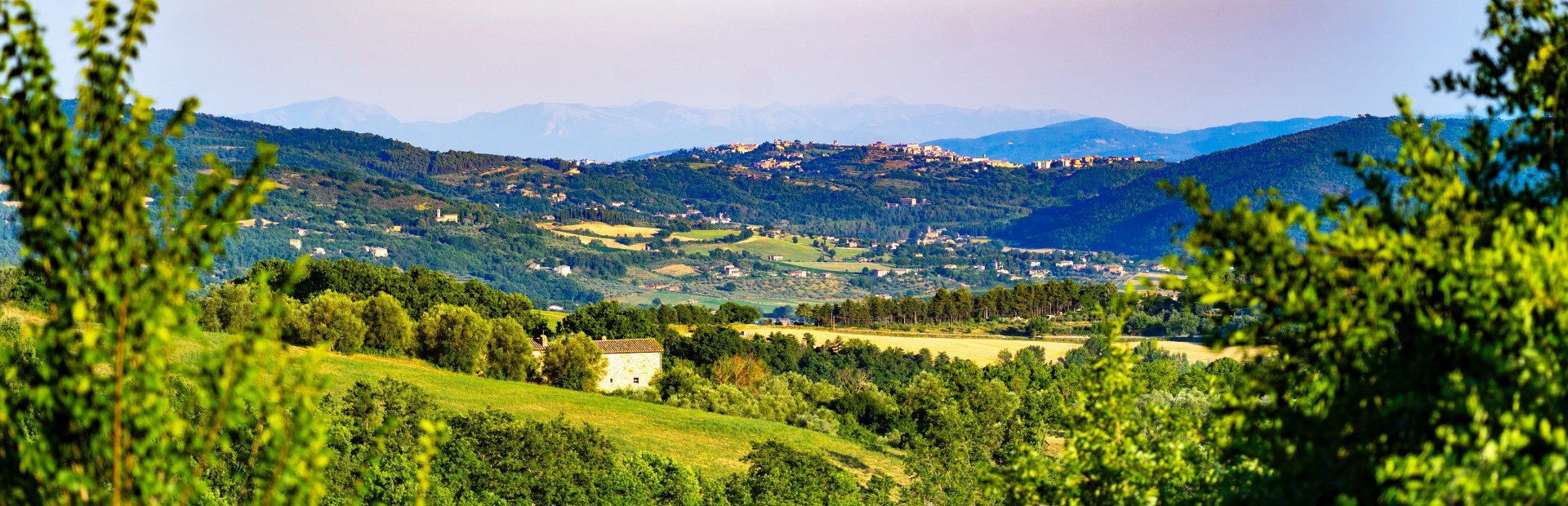 Landschap van Todi - Umbrie