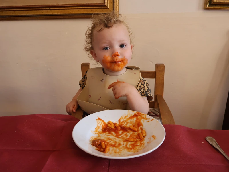 Pasta eten Sardinië