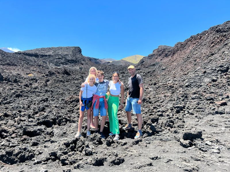 Etna vulkaan op Sicilie