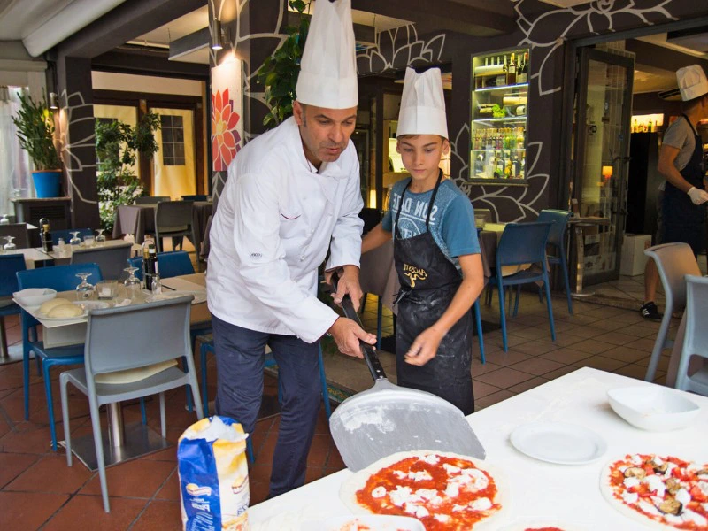 Pizza bakken in Sicilie