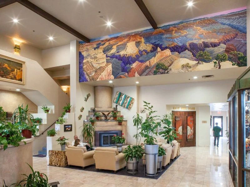 Amerika Tusayan - lobby