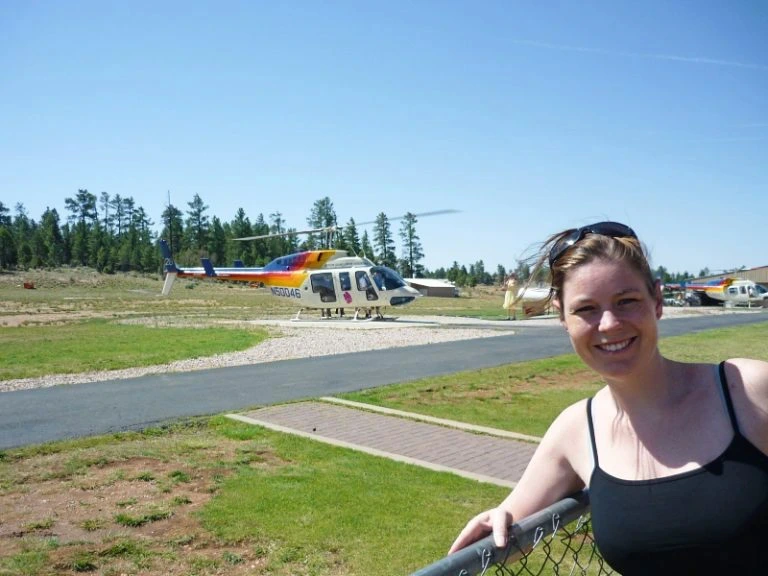 Helicoptervlucht over de Grand Canyon tijdens Amerika-rondreis