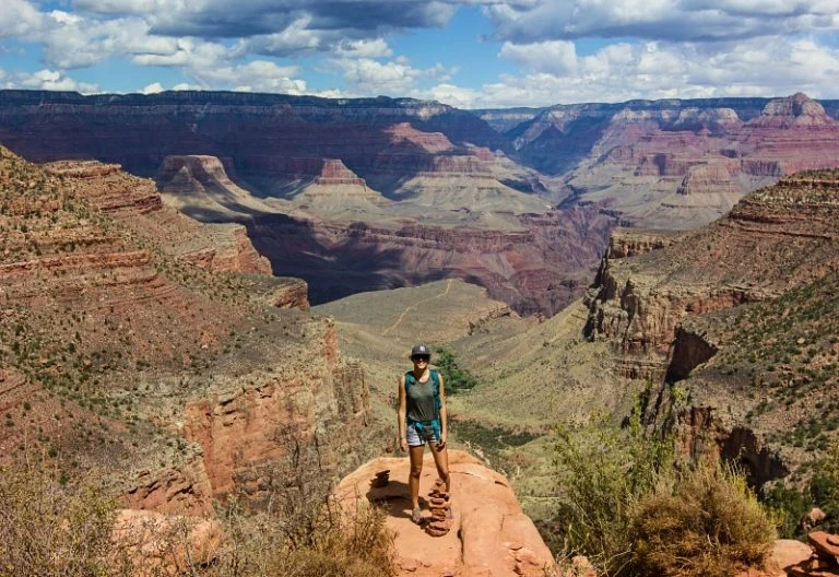 Uitzicht van de Grand Canyon helikoptervlucht