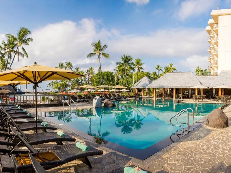 Amerika Hawaii Kona - zwembad