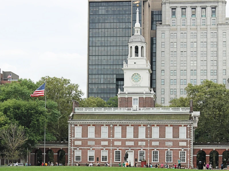 Reis door noordoost Amerika, Independence Hall