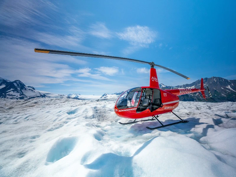 Helikopter tocht Alaska