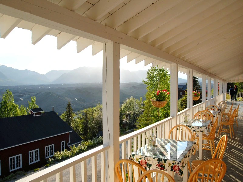 Amerika Chitina - terrace