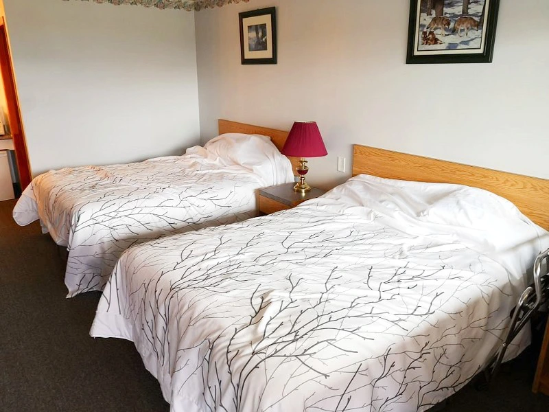 Amerika Haines Junction - slaapkamer