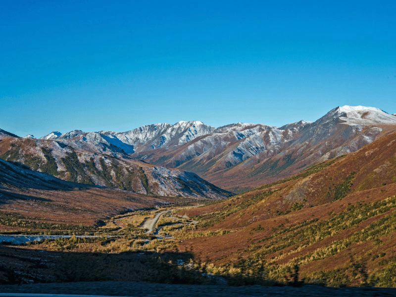 artic circle landschap