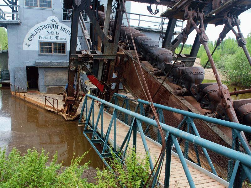 goudmijn excursie fairbank
