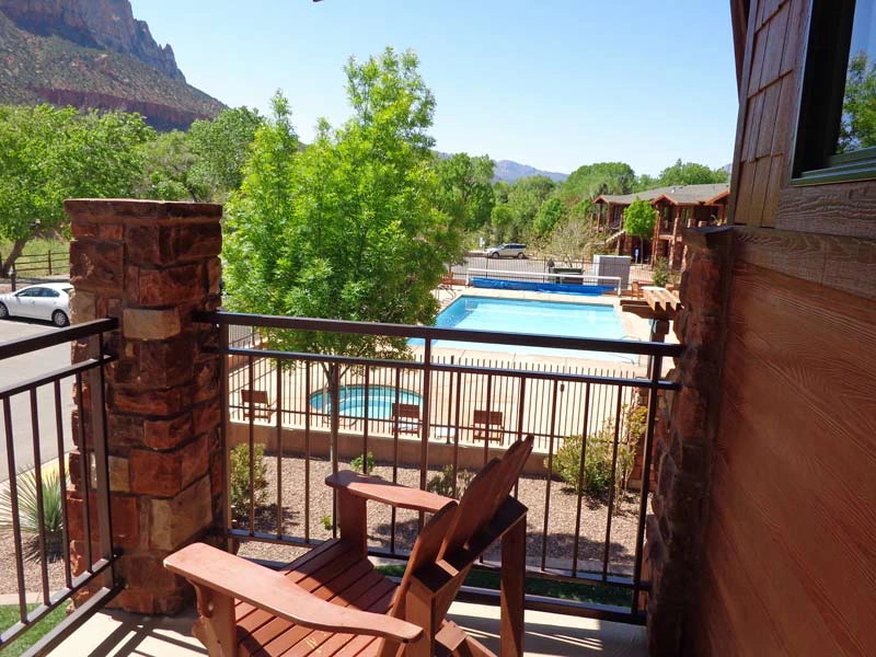 Overnachten in een Lodge in Zion