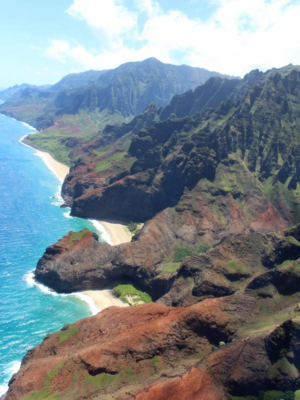 Hawaii Kauai helikoptervlucht Napali-kust