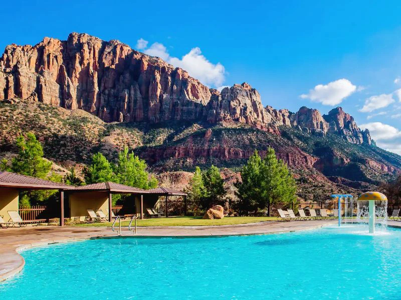 Hotel met zwembad Zion national park