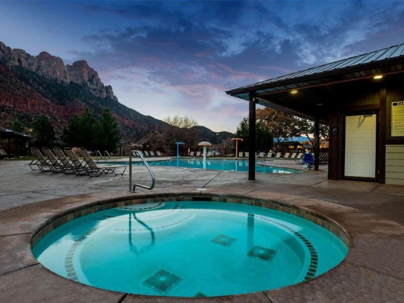 hotel met zwembad zion national park