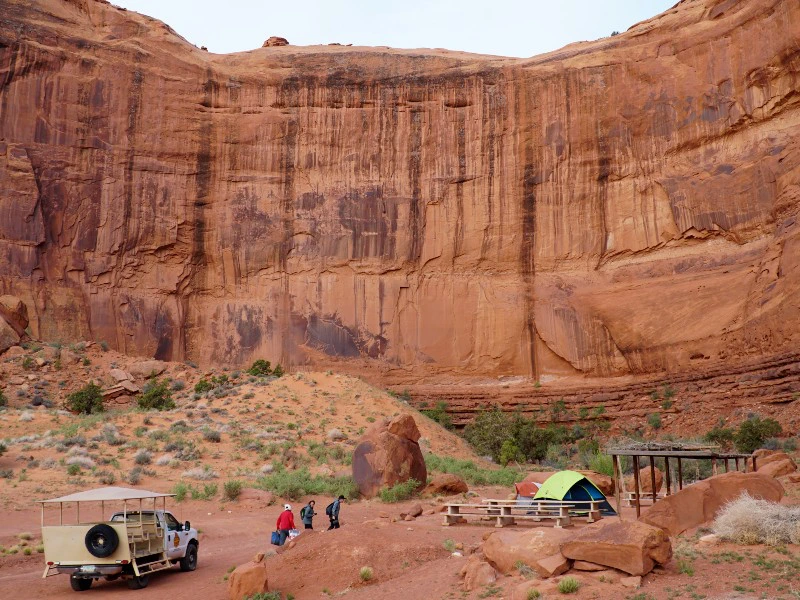 Monument Valley - kamperen