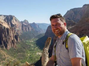 uitzichtpunt in Zion National park