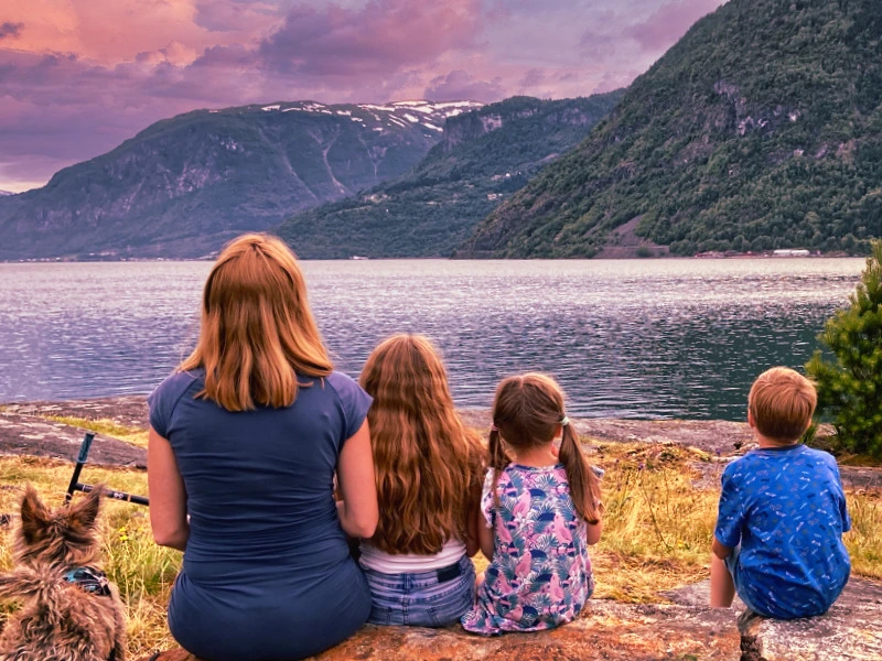 Fjorden in Noorwegen
