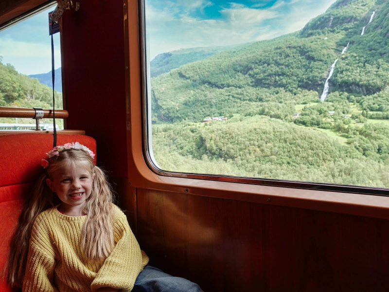 Trein in Noorwegen
