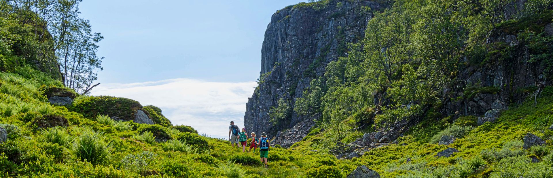 Wandelen door Noorwegen