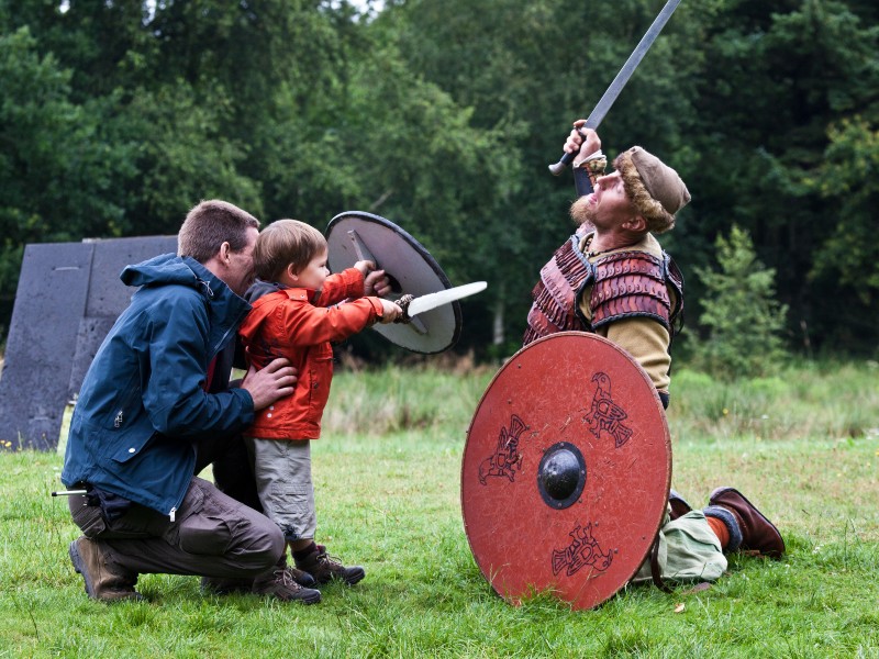 Denemarken - Ribe - vikingcentrum