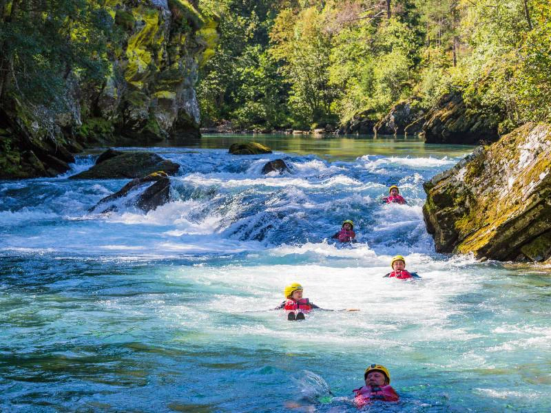 Canyoning Geiranger Noorwegen