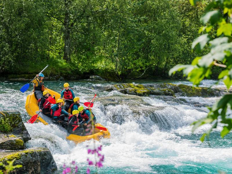 Raften Geiranger Noorwegen