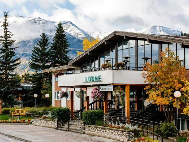 Overnachten in een lodge in Jasper