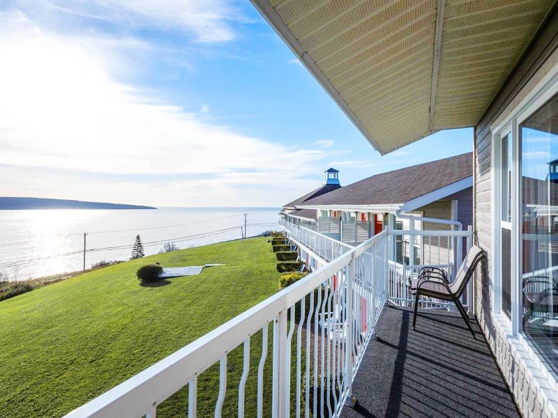 Canada Oost Perce balkon