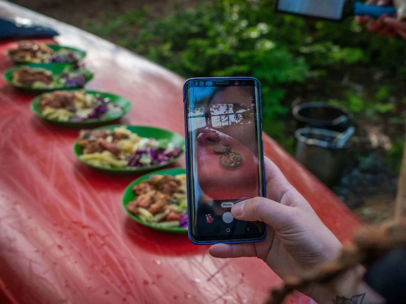 Kamperen tent Canada