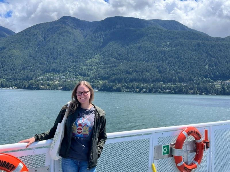 Canada - Vancouver - on the ferry to Langdale